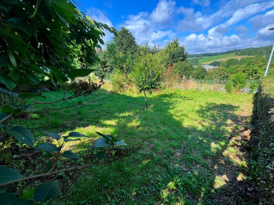 Garten mit Fernblick Zweifamilienhaus Ober-Ramstadt