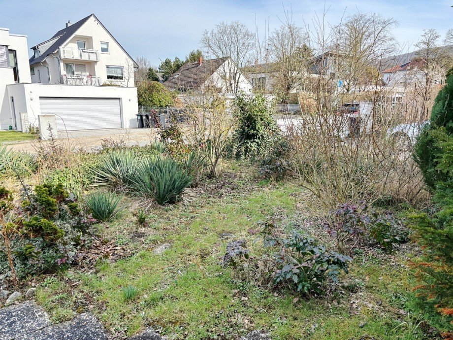 Vorgarten Wohngrundst�ck Darmstadt-Eberstadt