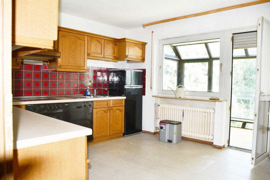 ger�umige K�che Erdgeschoss Mehrfamilienhaus Darmstadt-Wixhausen