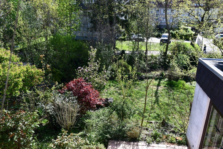 Blick von der Loggia Einfamilienhaus M�hltal/Nieder-Ramstadt