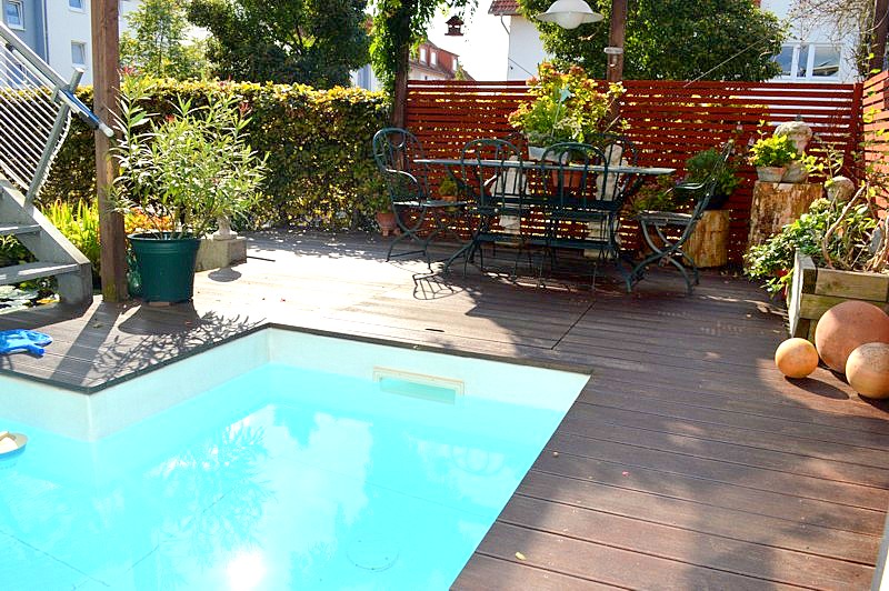 Pool + Terrasse Haus Riedstadt-Leeheim