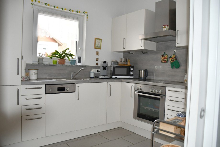 moderne Einbauk�che Erdgeschosswohnung Zwingenberg