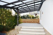 gro�e Terrasse mit �berdachung Gro�z�giges 3-Parteienhaus in angenehmer zentraler Wohnlage von Pfungstadt