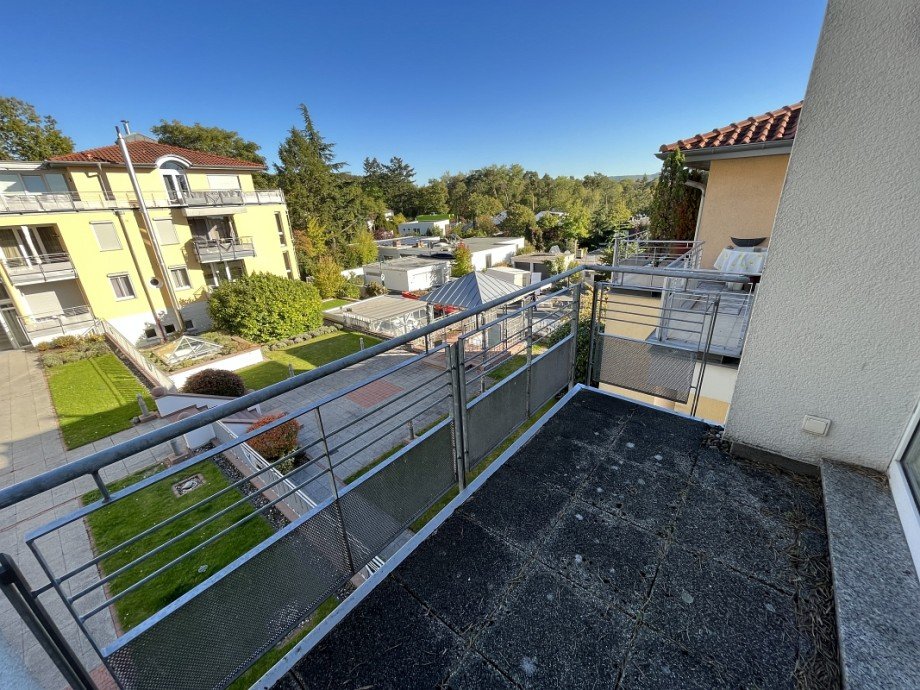 Balkon mit herrlichem Fernblick Etagenwohnung Darmstadt-Eberstadt