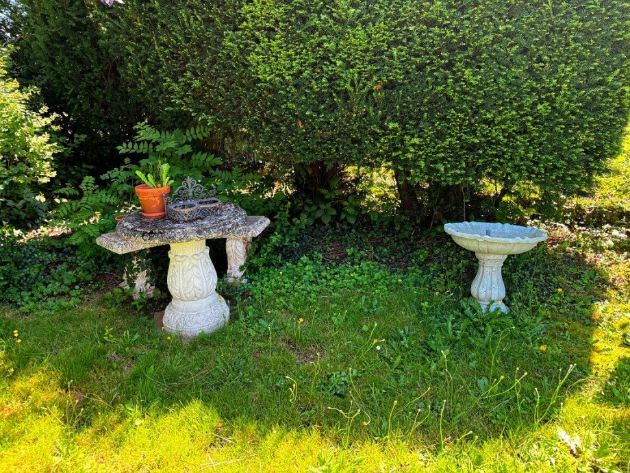 Gartenimpressionen Bungalow Messel