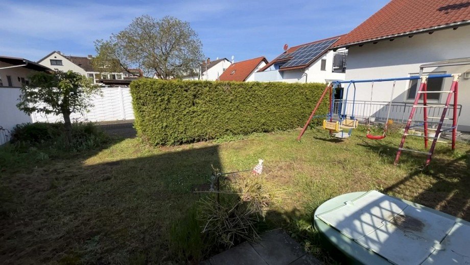 Garten Doppelhaush�lfte Darmstadt