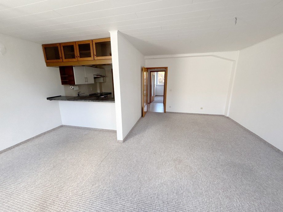 Wohn-/Essbereich mit offener K�che Etagenwohnung Darmstadt