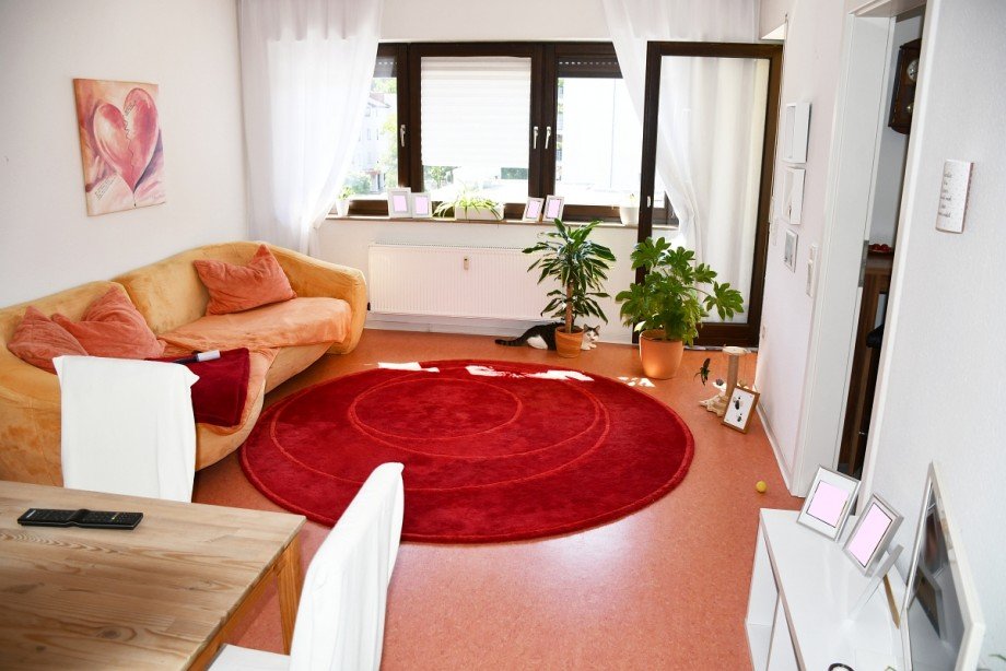 heller Wohnbereich Etagenwohnung Erbach