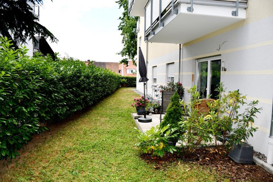 Terrasse Erdgeschosswohnung Zwingenberg