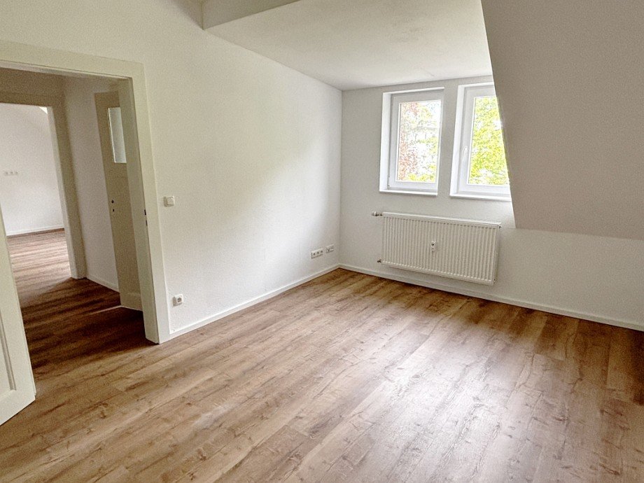 Schlafzimmer Dachgeschosswohnung Darmstadt