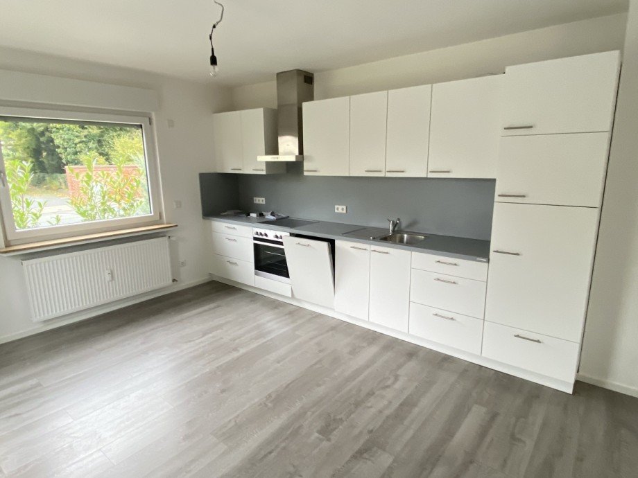moderne Einbauk�che Erdgeschosswohnung M�hltal