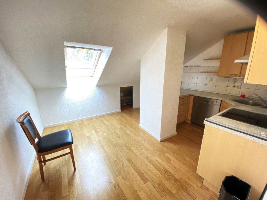 Wohnk�che Dachgeschosswohnung Darmstadt