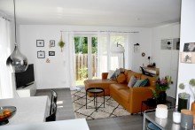 Wohnung EG: heller Wohnbereich **VERKAUFT** Attraktive Kapitalanlage � freistehendes modernes Zweifamilienhaus