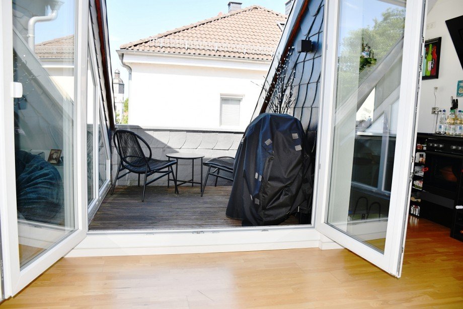 Sonnenloggia Dachgeschosswohnung Darmstadt