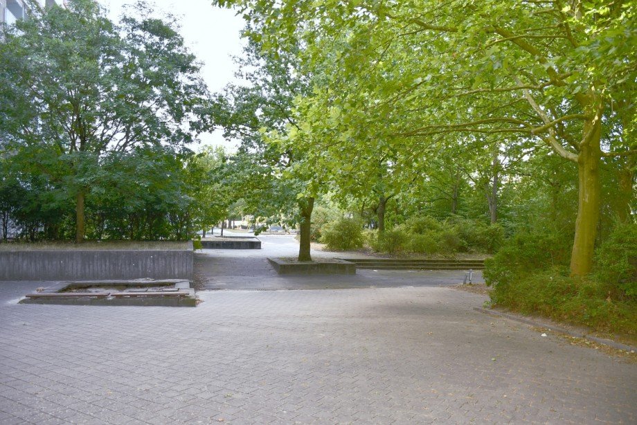 Innenhof Etagenwohnung Darmstadt-Kranichstein