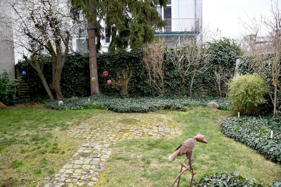 liebevoll angelegte Gemeinschaftsfl�che Dachgeschosswohnung Darmstadt