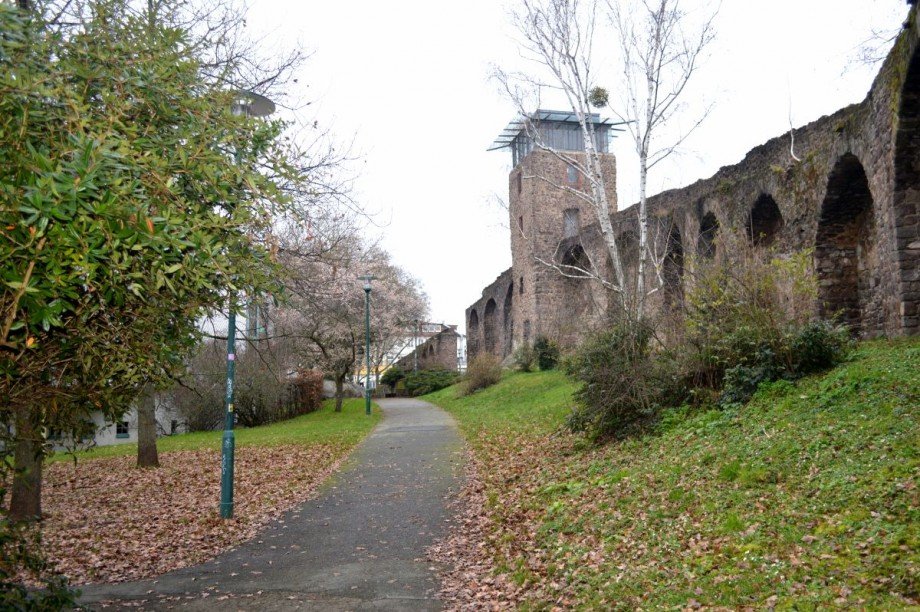 historische Stadtmauer Dachgeschosswohnung Darmstadt