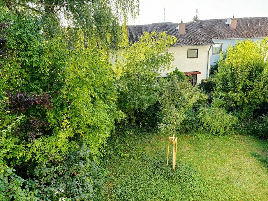 Blick vom Balkon Etagenwohnung Seeheim-Jugenheim