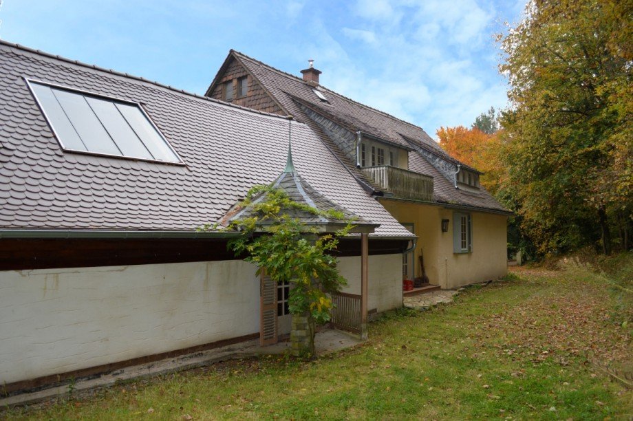 Seitenansicht Atelier / Wohnhaus Haus M�hltal-Trautheim