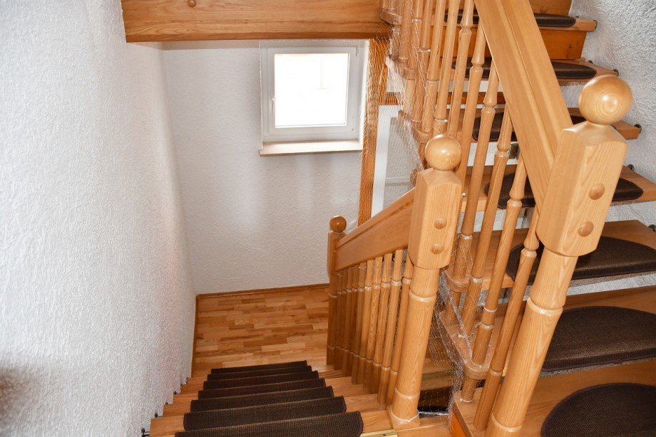 Treppe ins Obergeschoss Haus Riedstadt-Crumstadt