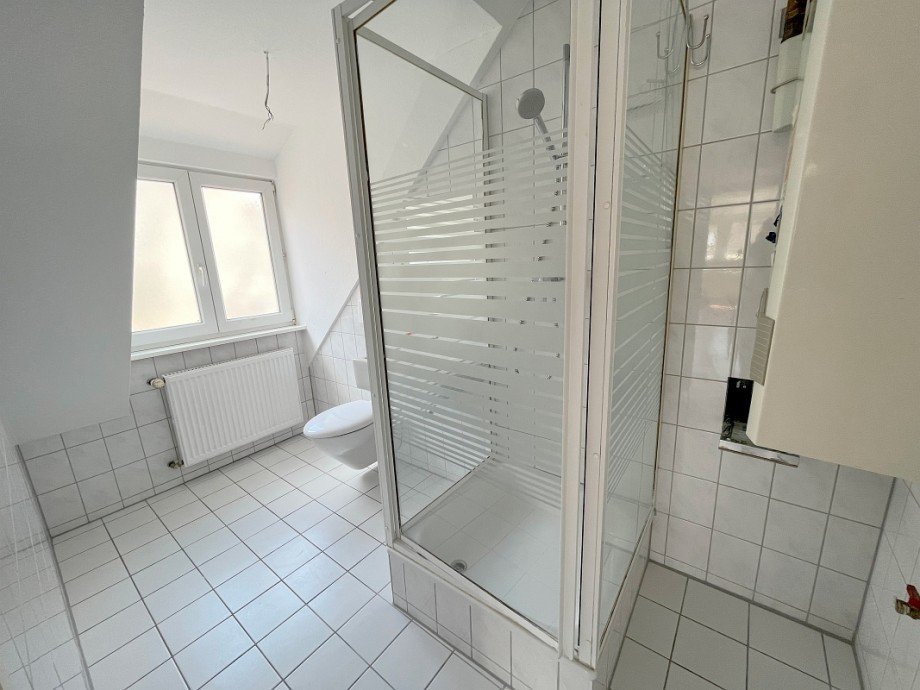 Tageslicht-Duschbad Dachgeschosswohnung Darmstadt
