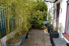 Patio - separater Wohnungszugang **VERKAUFT** Kurviertel Auerbach! Hochwertige Maisonettewohnung der Extraklasse