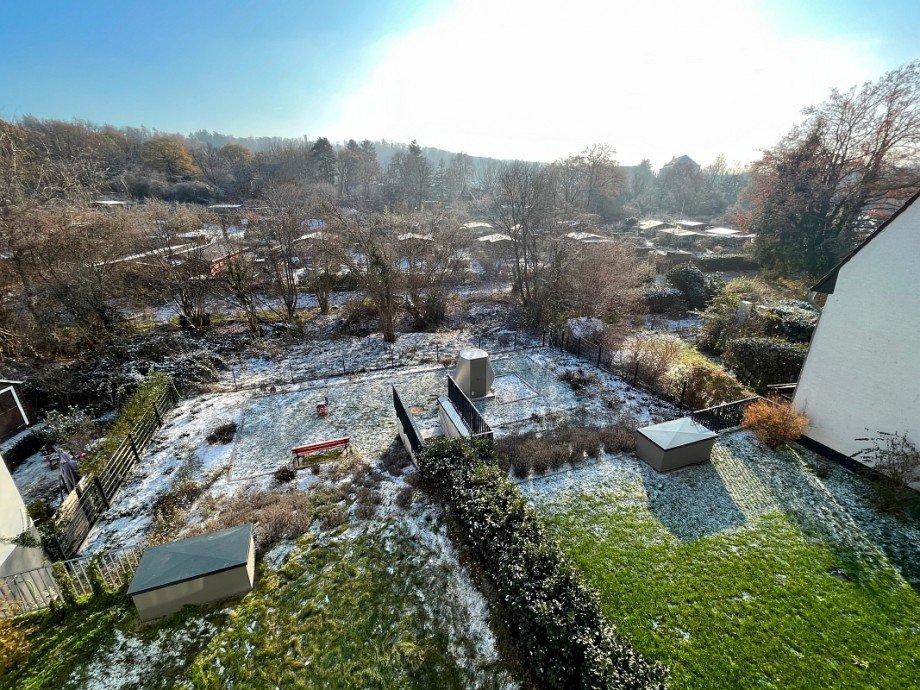 herrlicher Blick vom Balkon Etagenwohnung Darmstadt