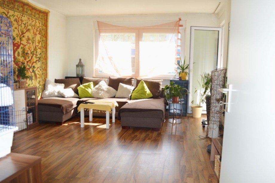 ansprechendes Wohnzimmer Erdgeschosswohnung Darmstadt-Eberstadt
