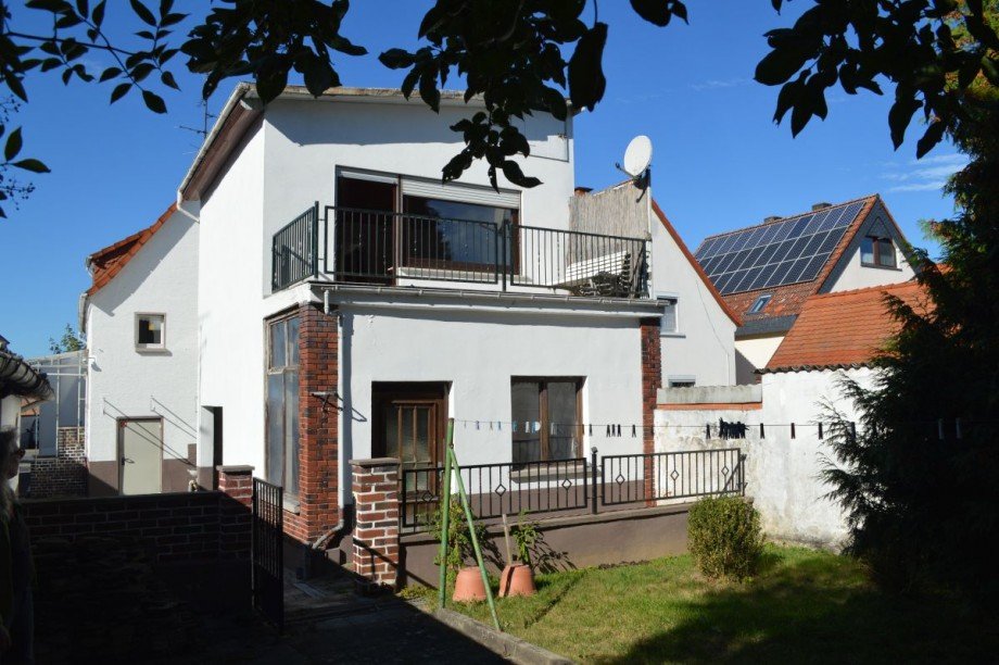 Hausansicht - Gartenseite Zweifamilienhaus Gro�-Zimmern/Klein-Zimmern