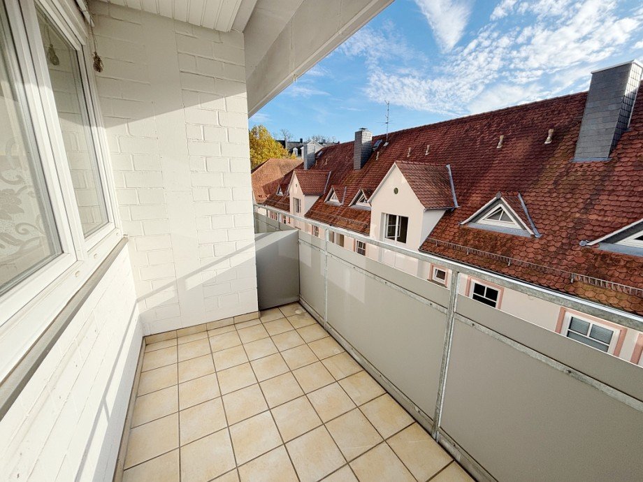 Sonnenbalkon Etagenwohnung Darmstadt