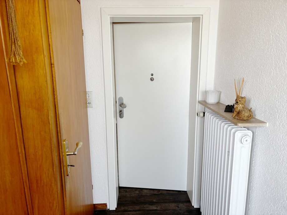 Wohnungseingang Erdgeschosswohnung Messel