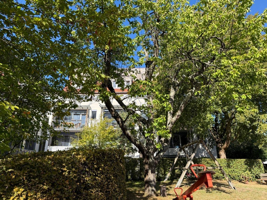 hintere Hausansicht Wohnung Ro�dorf