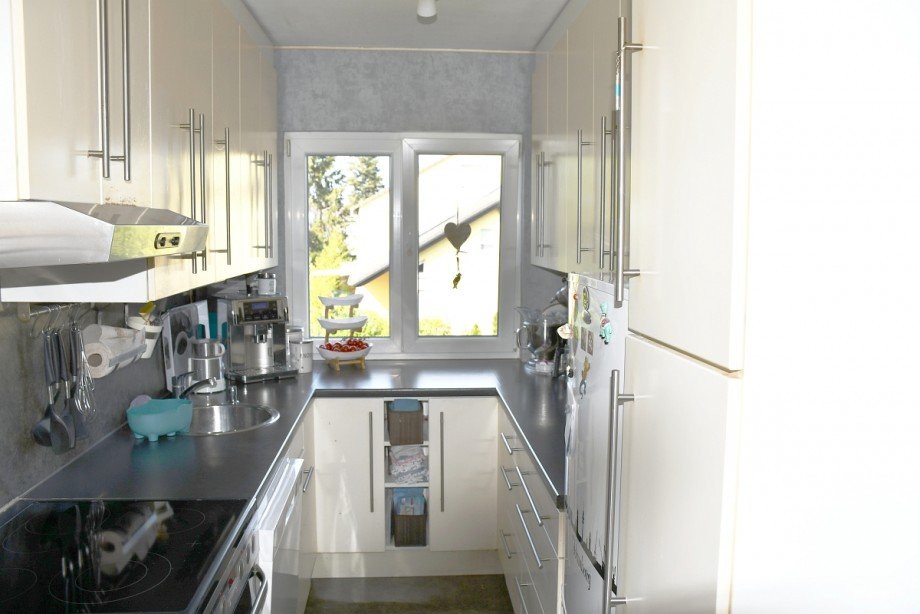 Wohung OG moderne Einbauk�che Mehrfamilienhaus Darmstadt