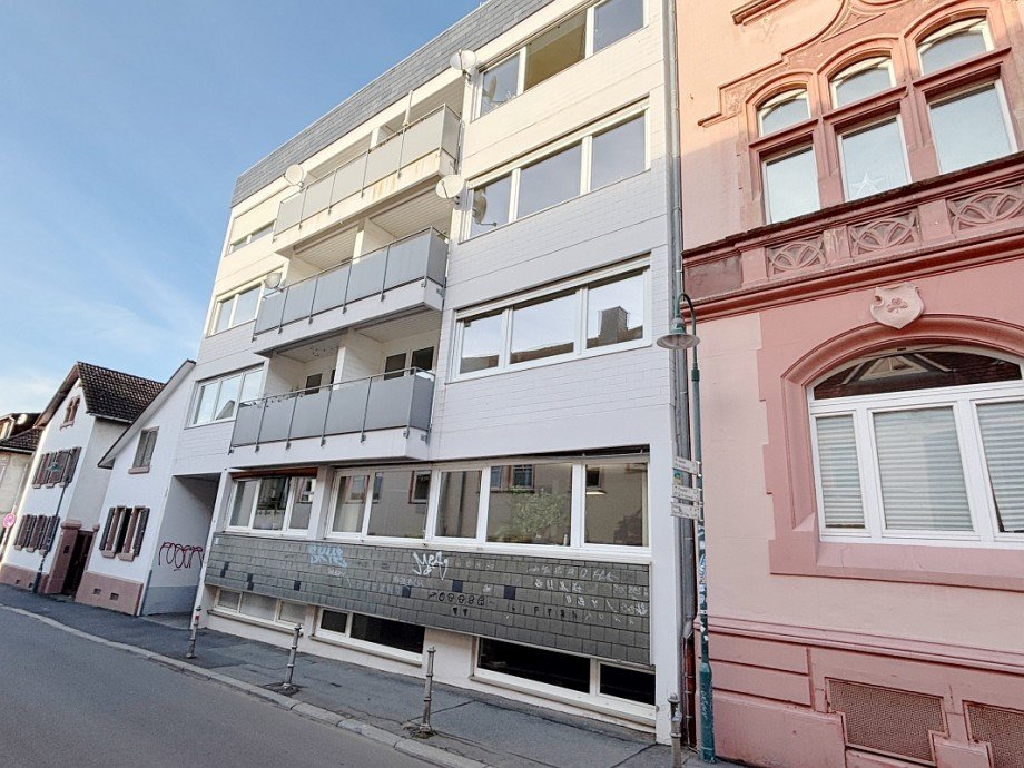 Hausansicht Etagenwohnung Darmstadt