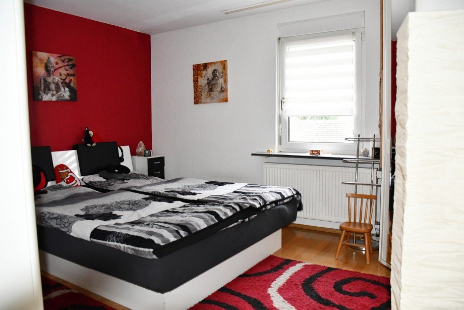 gem�tliches Schlafzimmer Doppelhaush�lfte Darmstadt-Wixhausen
