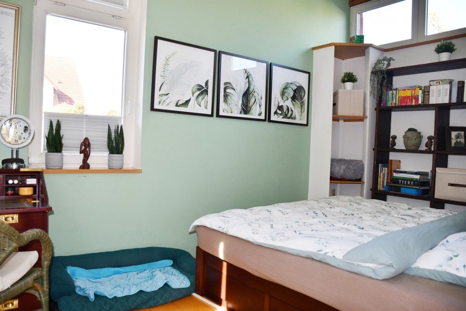 gem�tliches Schlafzimmer Haus Riedstadt-Leeheim