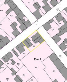 Lageplan **VERKAUFT** Gro�z�giges 2-Familienhaus mit vielseitig nutzbarem Nebengeb�ude