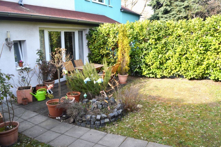 idyllischer Garten - Terrasse Mehrfamilienhaus Darmstadt