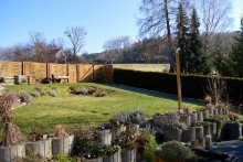 sch�n gestalteter Garten **VERKAUFT** �kologisch gebaute sehenswerte gro�z�gige sonnige Doppelhaush�lfte