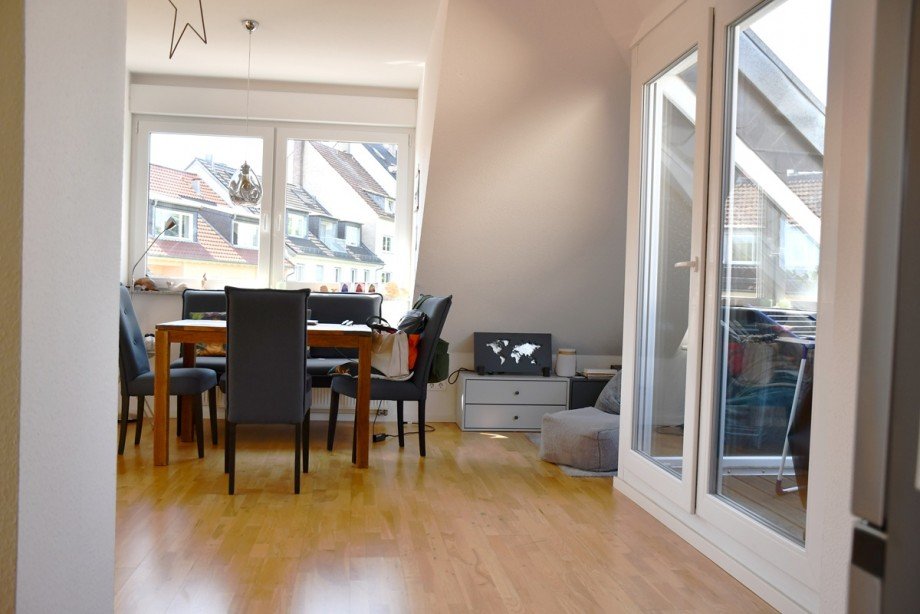 Essbereich Dachgeschosswohnung Darmstadt