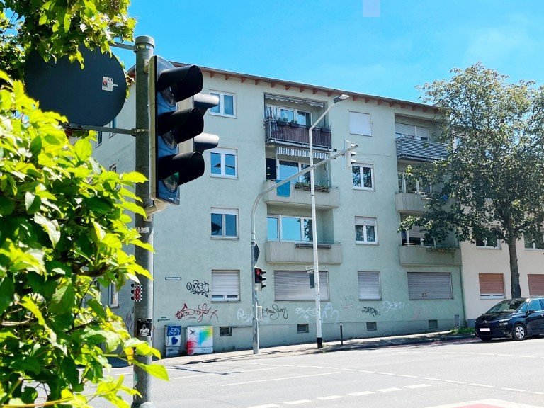 Hausansicht Darmstadt Etagenwohnung **VERMIETET** Woogsviertel - Charmante 2-Zimmer-Wohnung im Herzen von Darmstadt