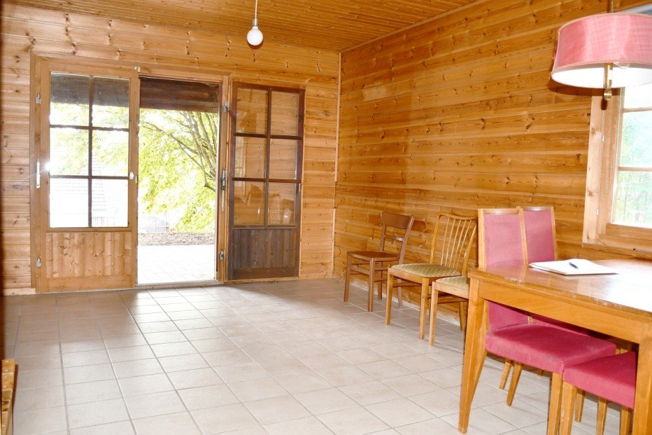 Wohn-/Essbereich mit Terrassenzugang Einfamilienhaus L�tzelbach