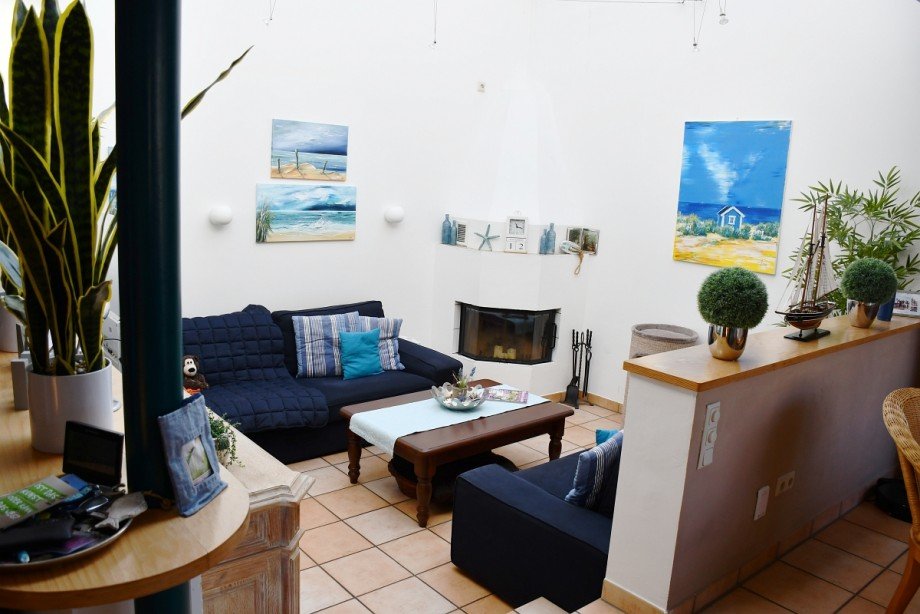 gem�tliche Kaminecke Haus Riedstadt-Leeheim