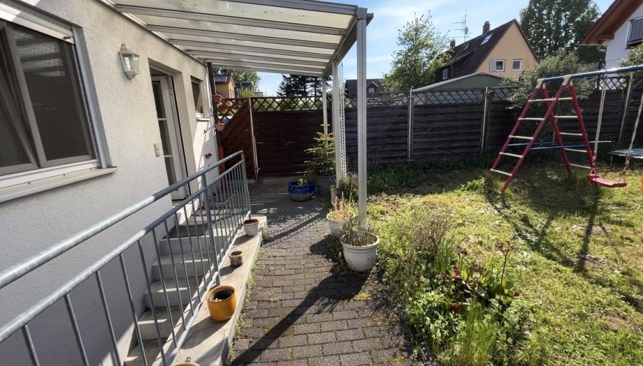 Hauszugang Doppelhaush�lfte Darmstadt