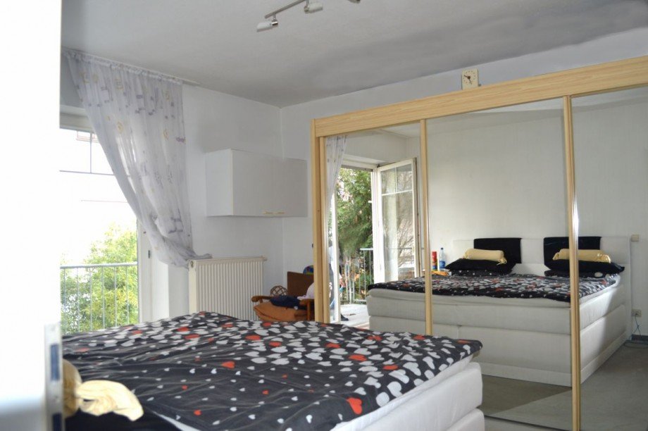 ger�umiges Schlafzimmer Etagenwohnung Gro�-Zimmern