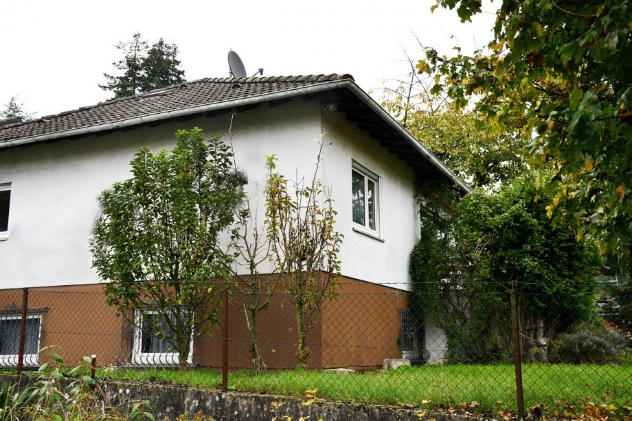 Hausansicht Gartenseite Einfamilienhaus M�hltal/Nieder-Ramstadt