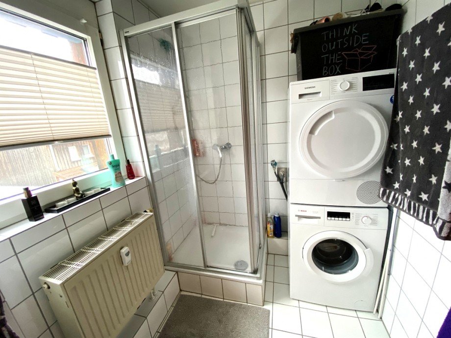 ... mit Dusche und Waschmaschinenanschluss Etagenwohnung Ro�dorf