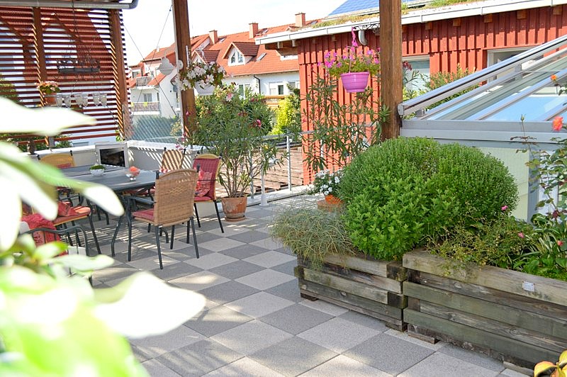 gro�e Dachterrasse Haus Riedstadt-Leeheim