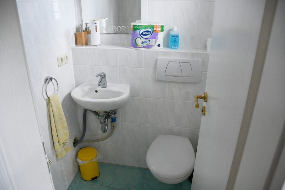 G�ste WC Maisonettewohnung Griesheim