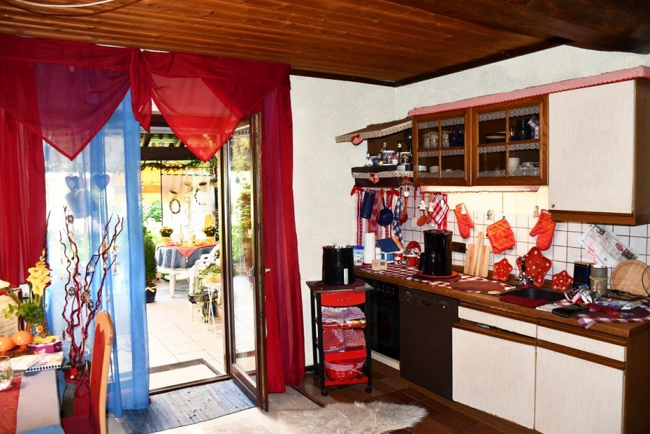6 Wohnk�che mit Terrassenzugang Doppelhaush�lfte Modautal-Brandau